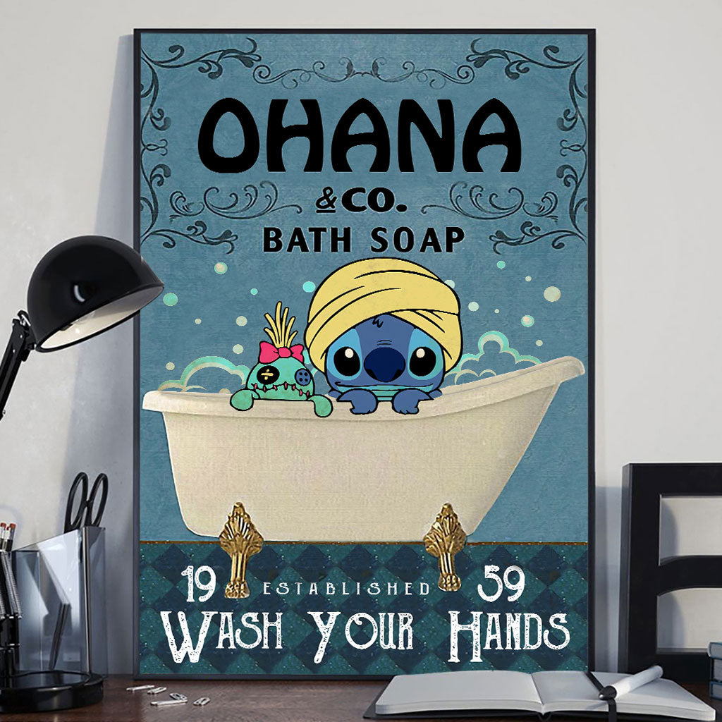 Ohana Bath Soap - Ohana Canvas And Poster