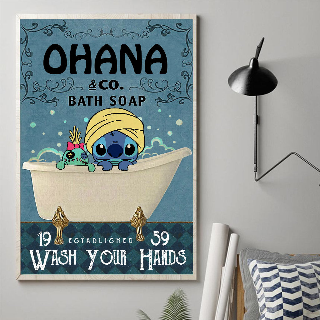 Ohana Bath Soap - Ohana Canvas And Poster