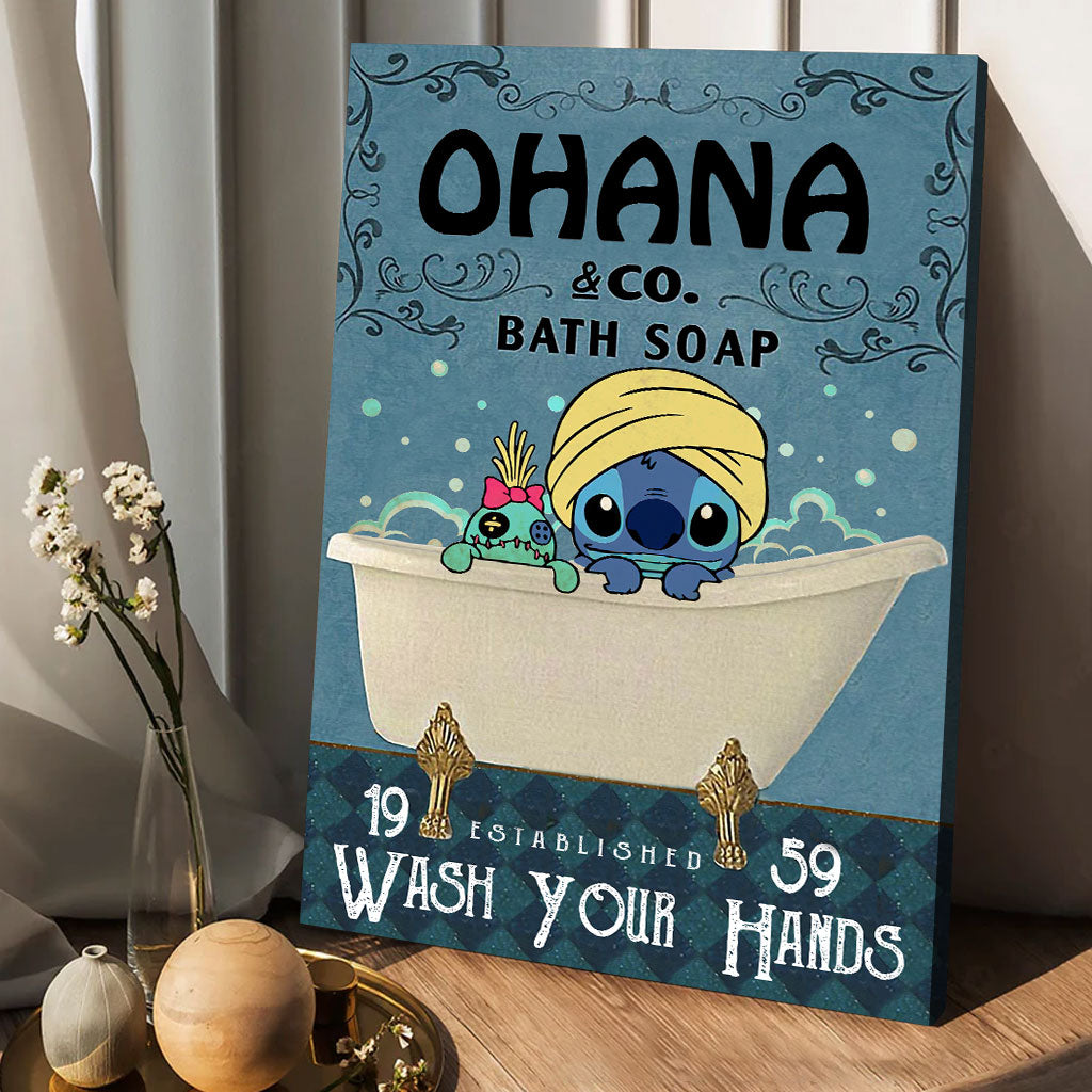 Ohana Bath Soap - Ohana Canvas And Poster