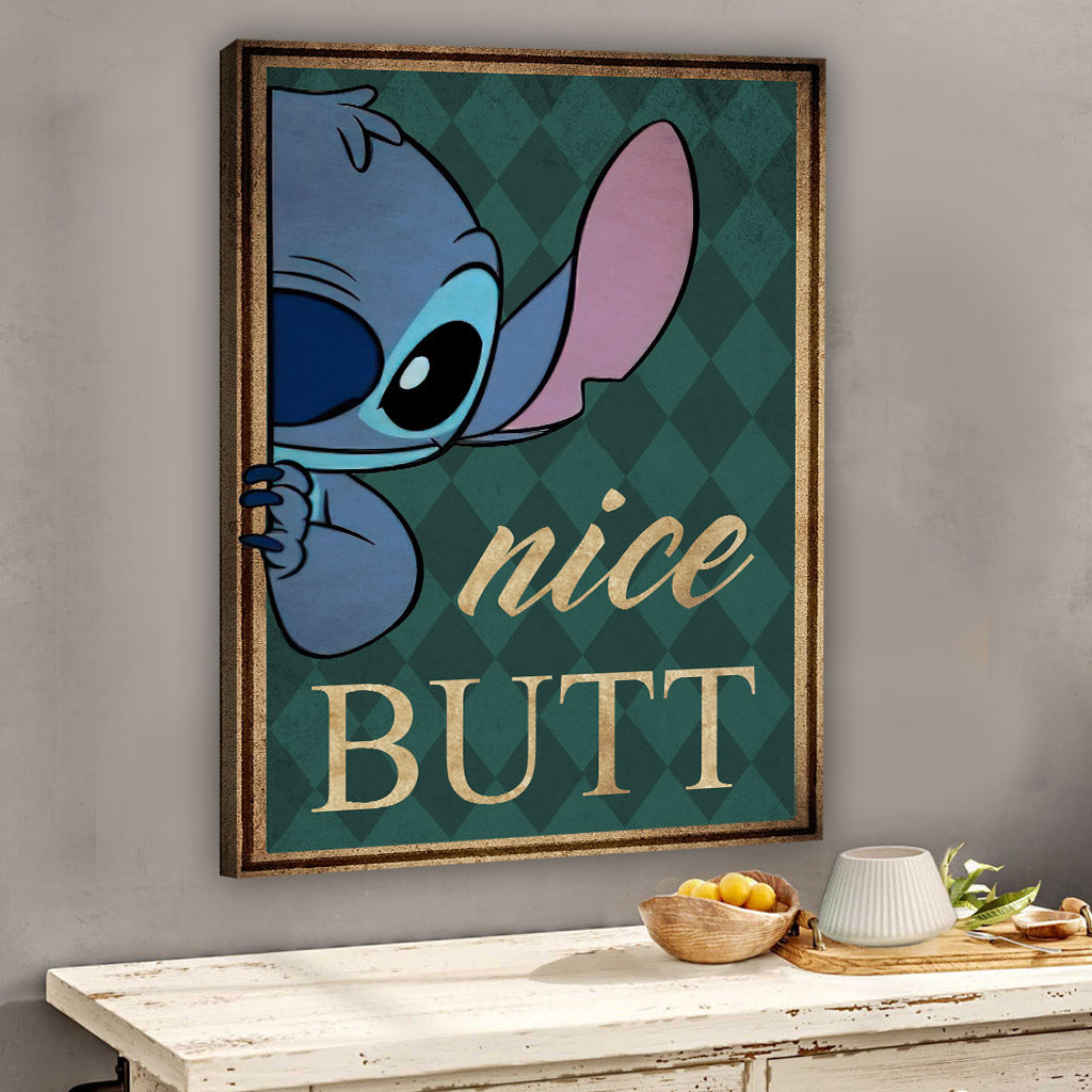Ohana Nice Butt - Ohana Canvas And Poster