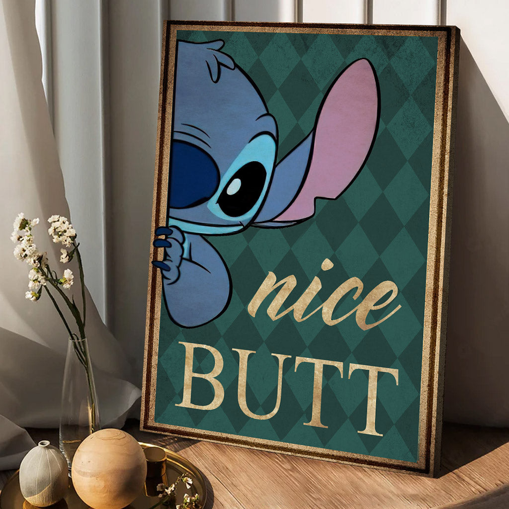 Ohana Nice Butt - Ohana Canvas And Poster