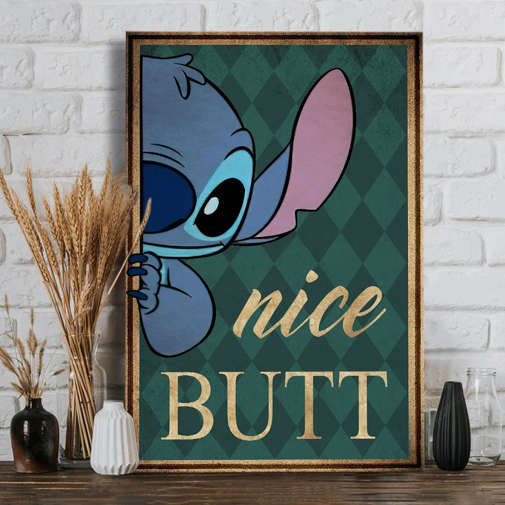 Ohana Nice Butt - Ohana Canvas And Poster