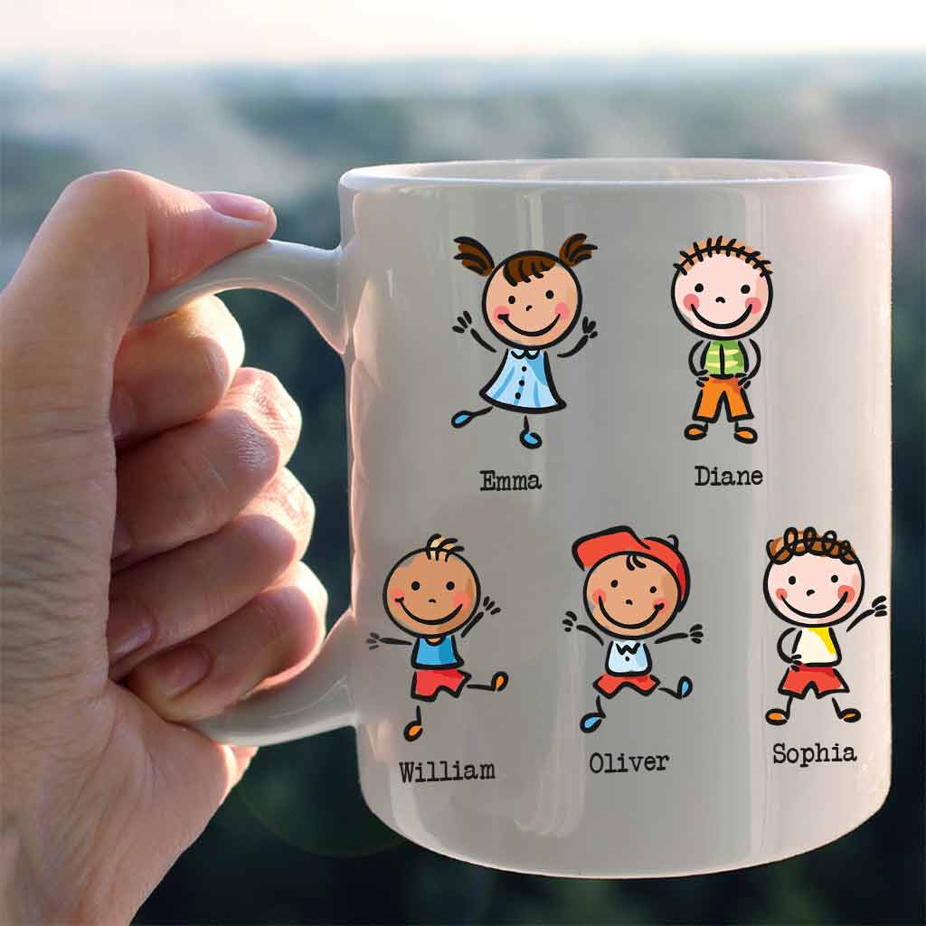 Grandma We Love You - Personalized Mother's Day Mug