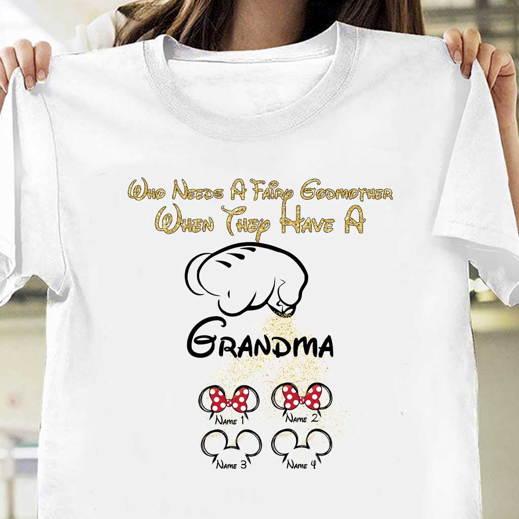 Who Needs A Fairy Godmother - Personalized Mother's Day Mouse T-shirt and Hoodie