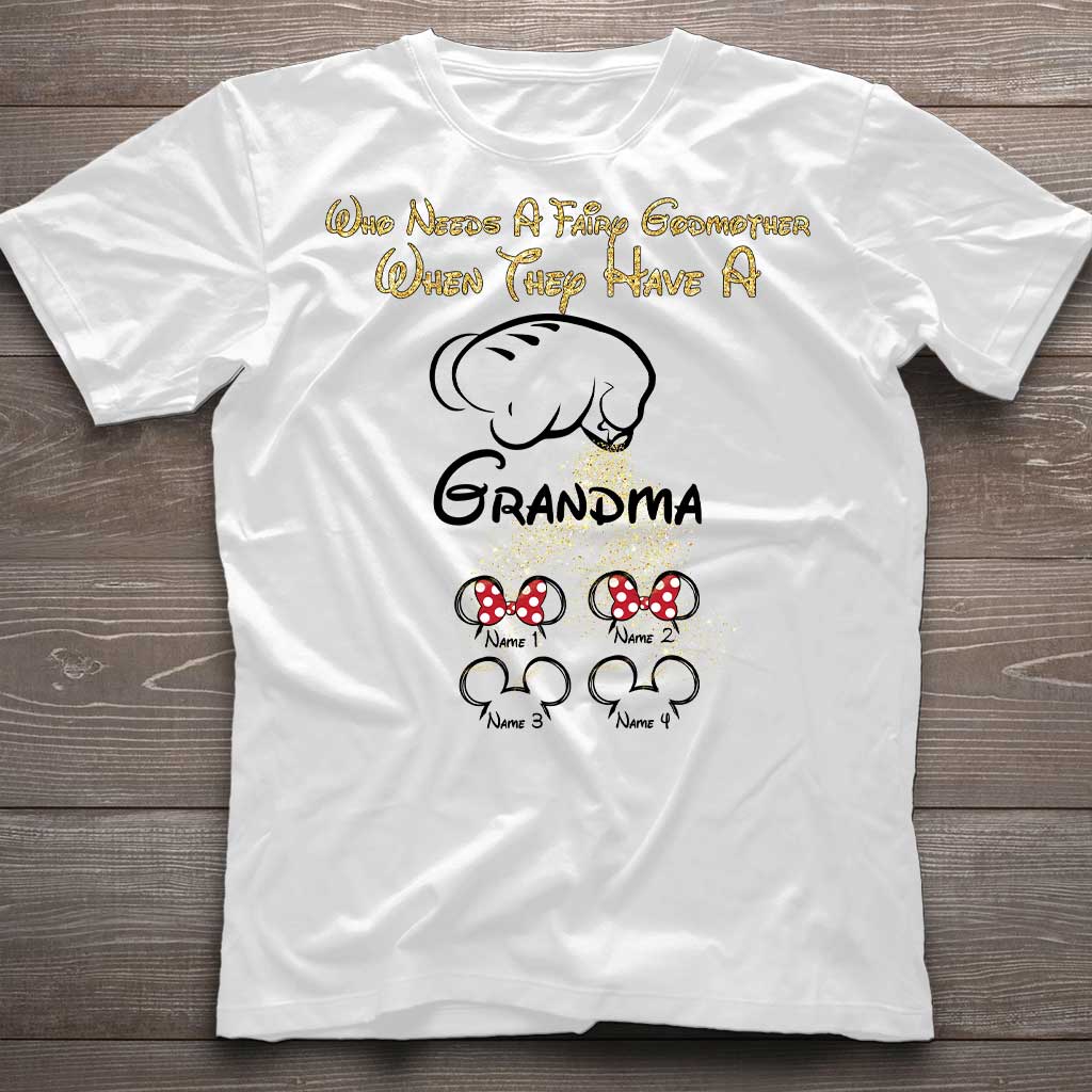 Who Needs A Fairy Godmother - Personalized Mother's Day Mouse T-shirt and Hoodie