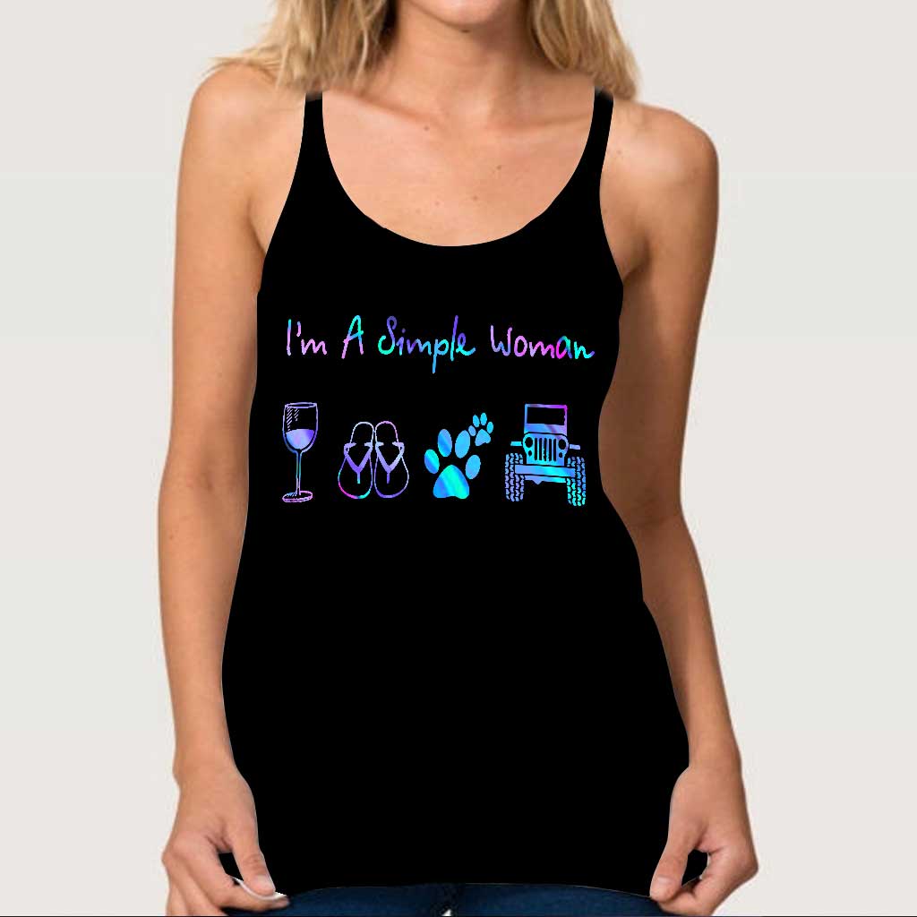 I'm A Simple Woman - Car Cross Tank Top