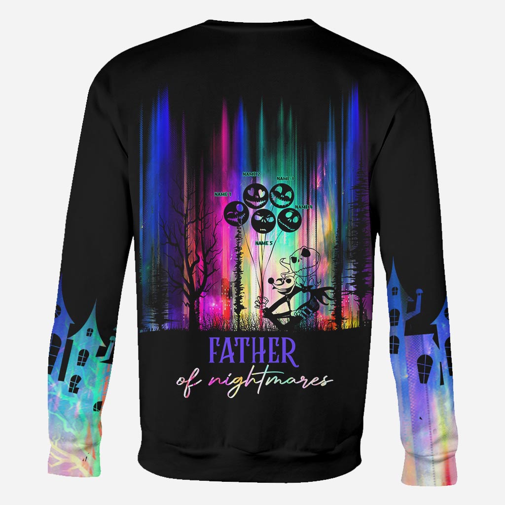 Father Of Nightmares - Personalized All Over T-shirt And Hoodie