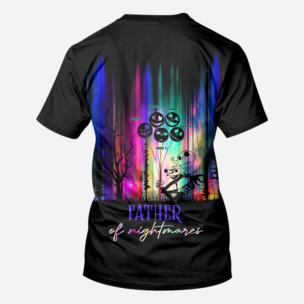 Father Of Nightmares - Personalized All Over T-shirt And Hoodie