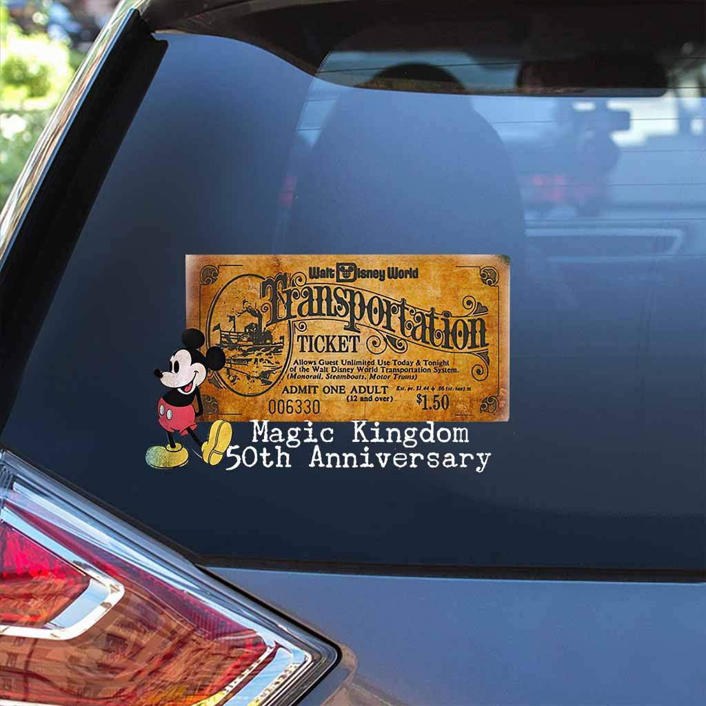 50 Years Of Magic - Mouse Decal Full