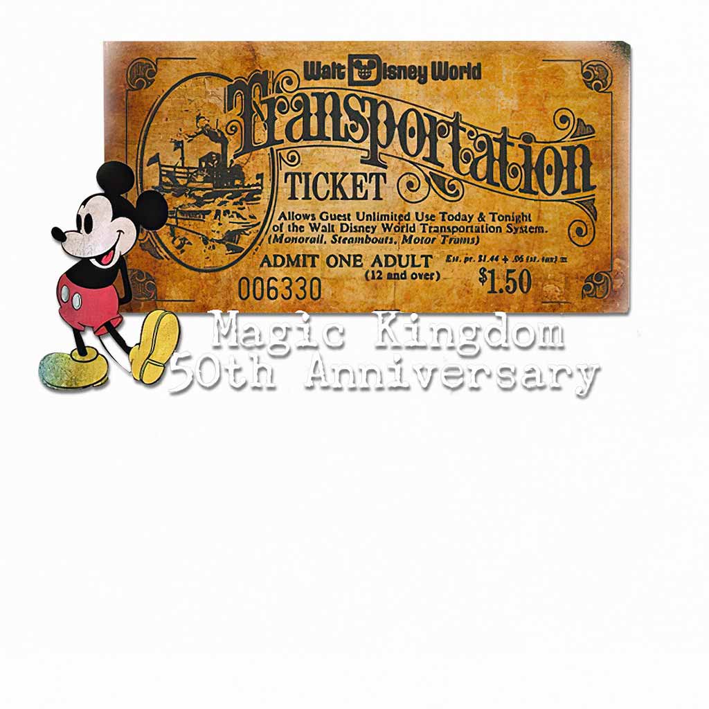 50 Years Of Magic - Mouse Decal Full