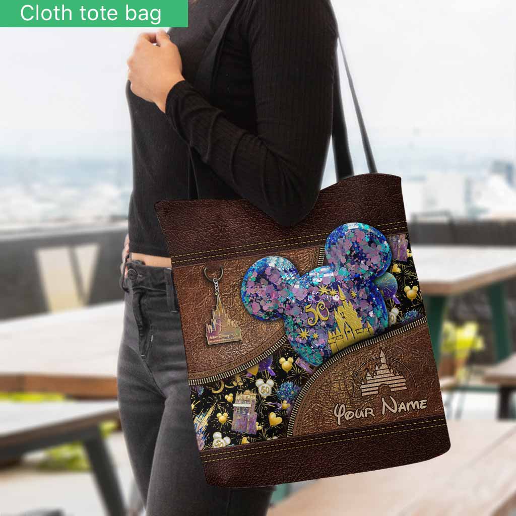 50 Years Of Magic - Personalized Mouse Tote Bag