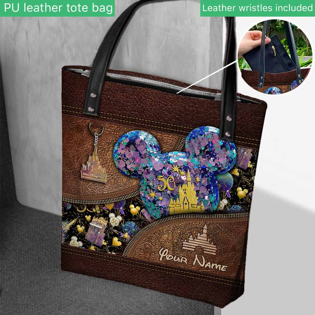 50 Years Of Magic - Personalized Mouse Tote Bag