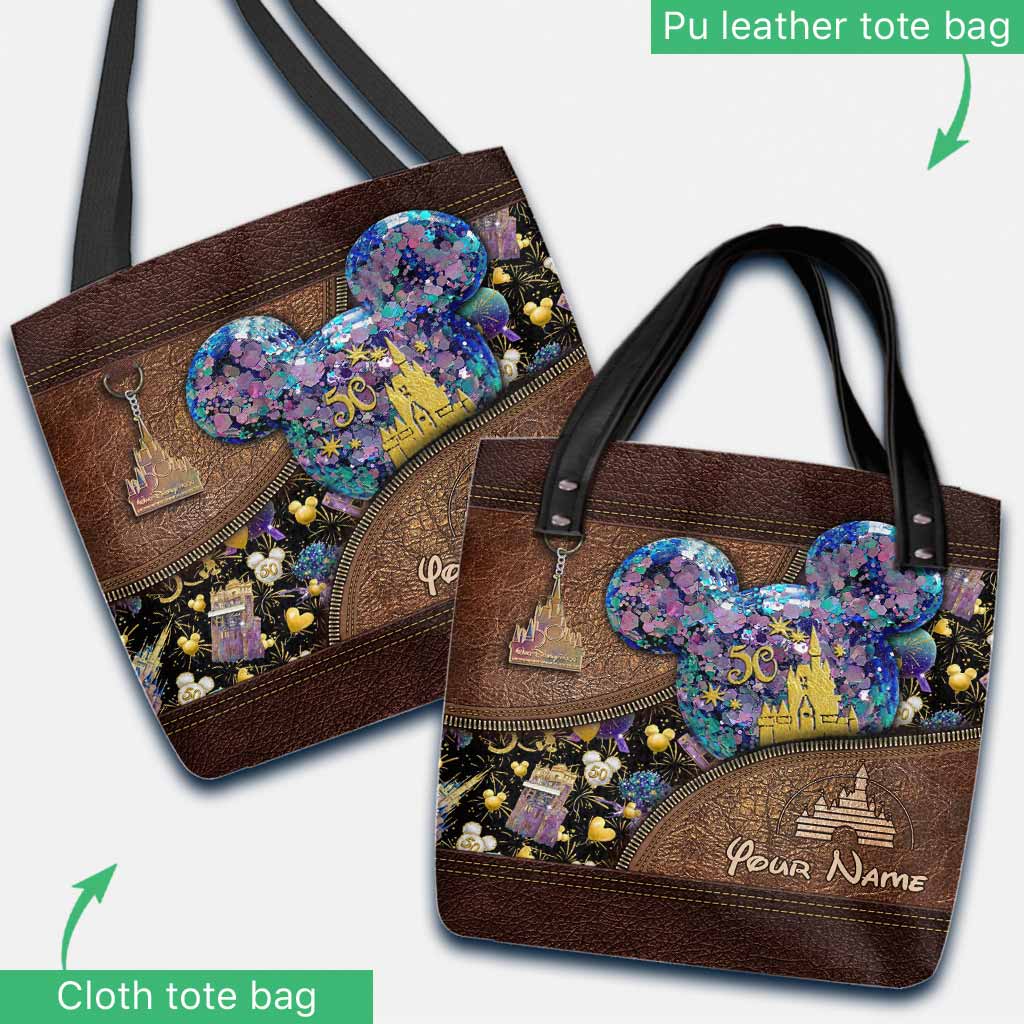50 Years Of Magic - Personalized Mouse Tote Bag