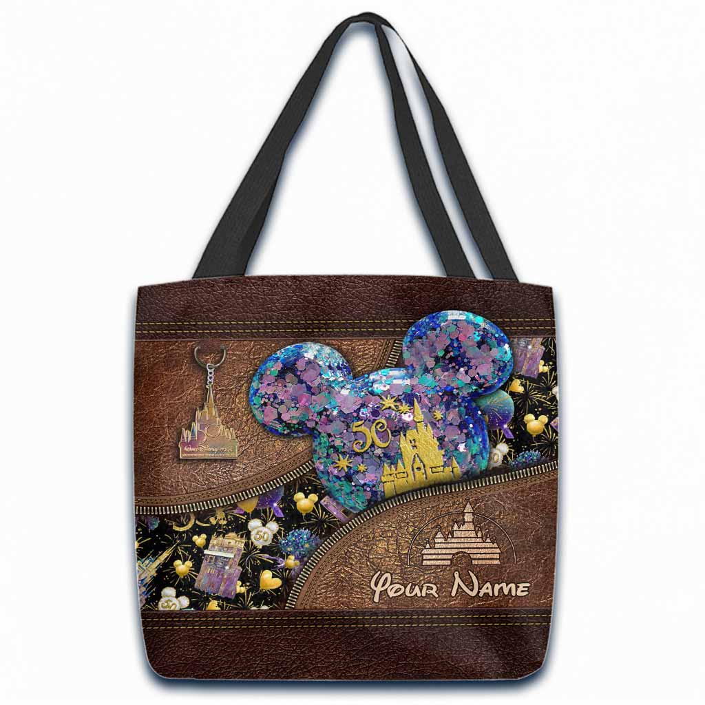 50 Years Of Magic - Personalized Mouse Tote Bag