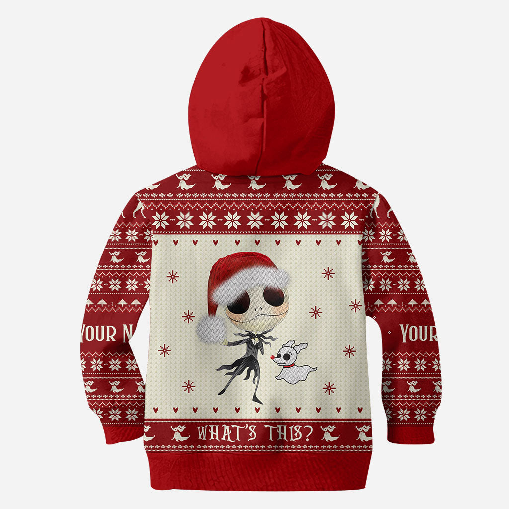 What's This - Personalized Christmas Nightmare All Over T-shirt and Hoodie