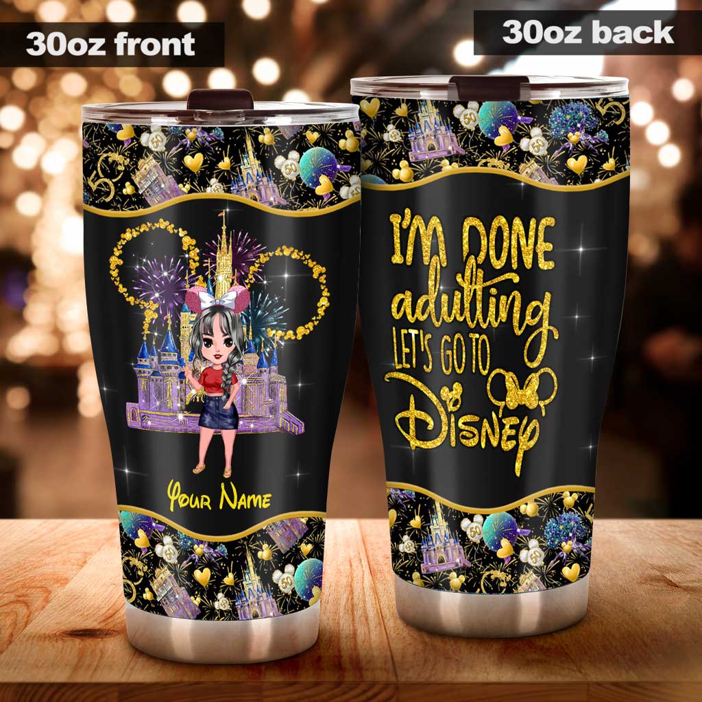 And I Think To Myself What A Wonderful World - Personalized Mouse Tumbler