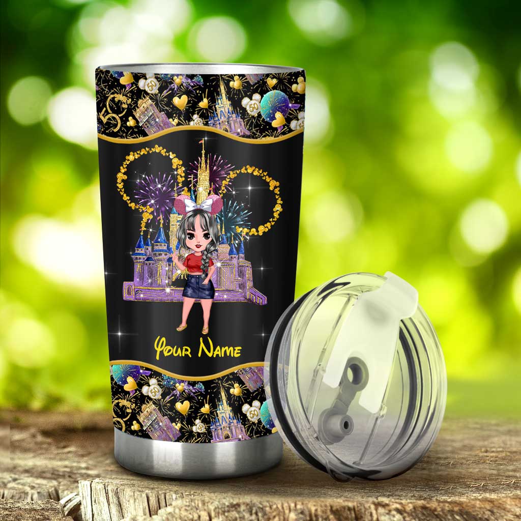 And I Think To Myself What A Wonderful World - Personalized Mouse Tumbler