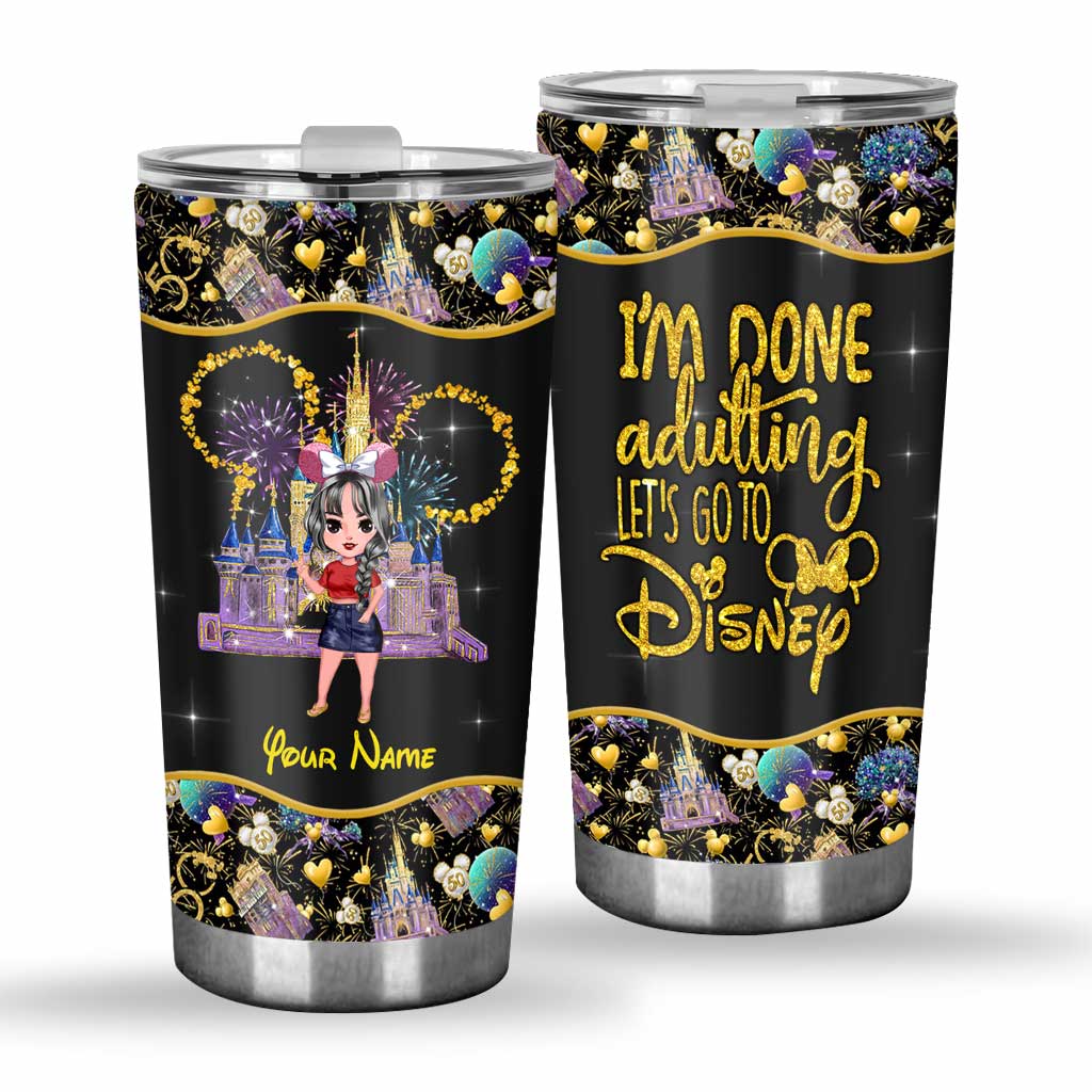 And I Think To Myself What A Wonderful World - Personalized Mouse Tumbler