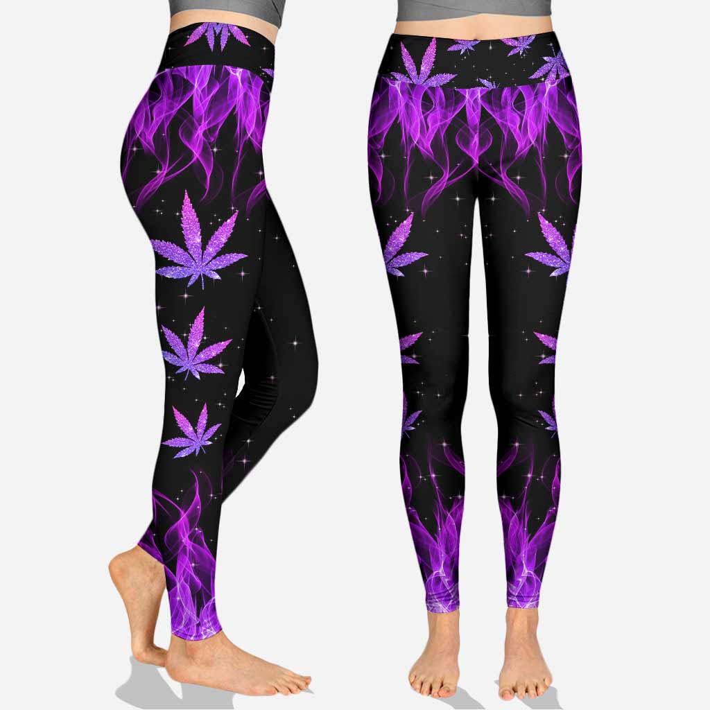 Pretty Little Pothead - Weed Hollow Tank Top and Leggings