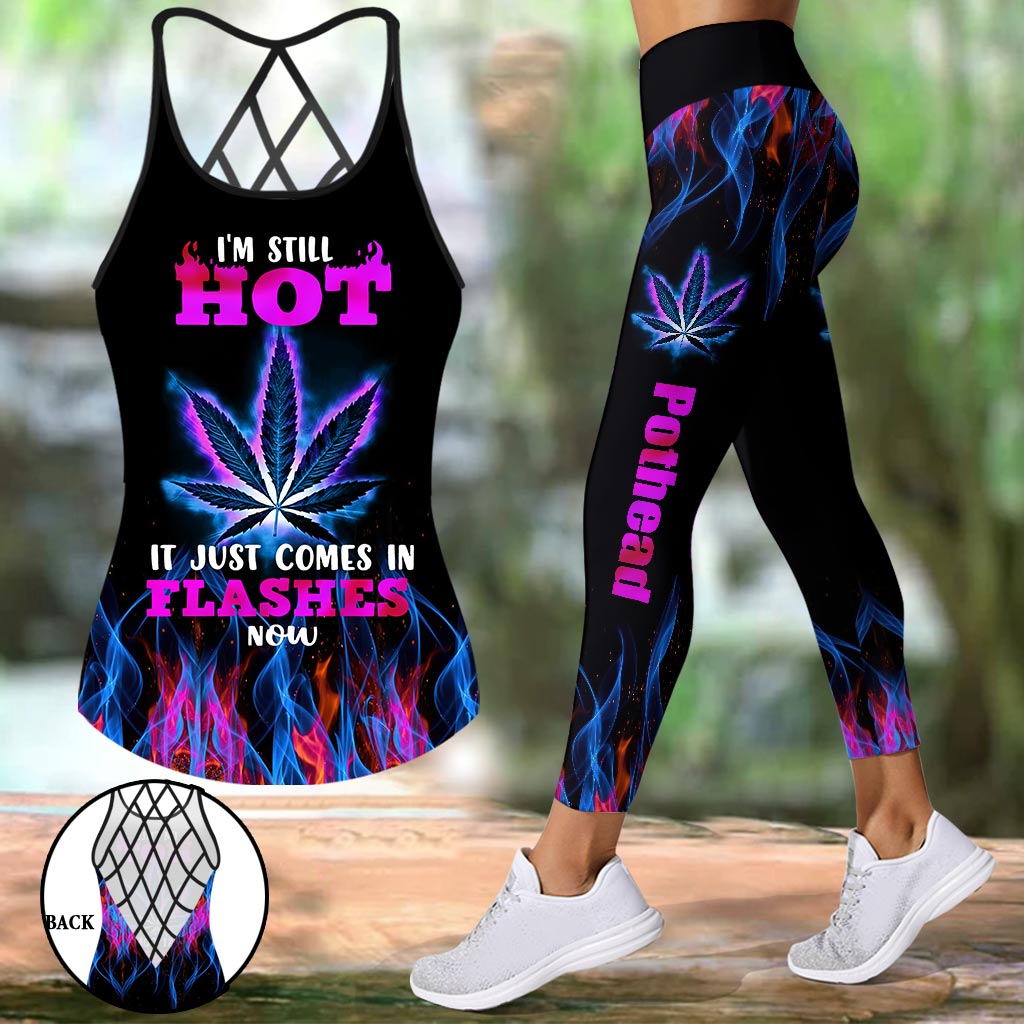 I'm Still Hot - Weed Cross Tank Top and Leggings