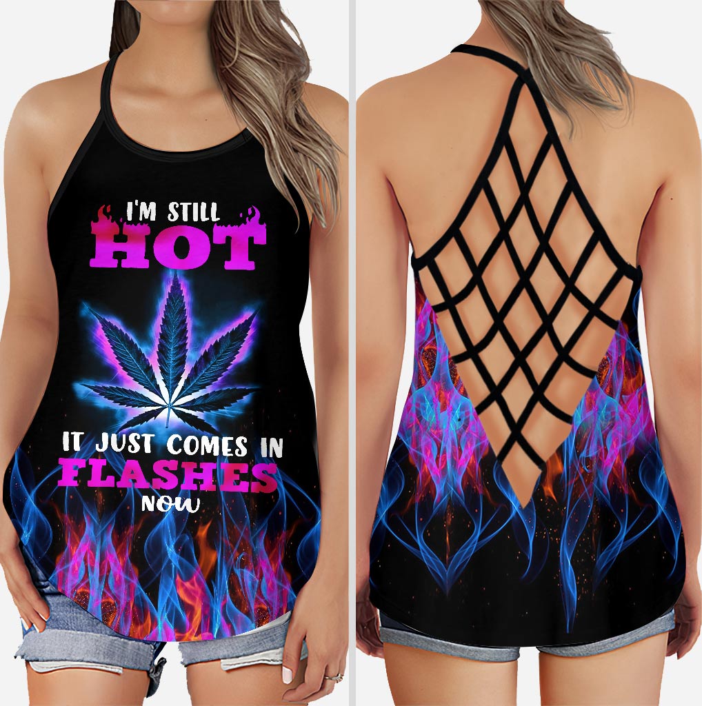 I'm Still Hot - Weed Cross Tank Top and Leggings