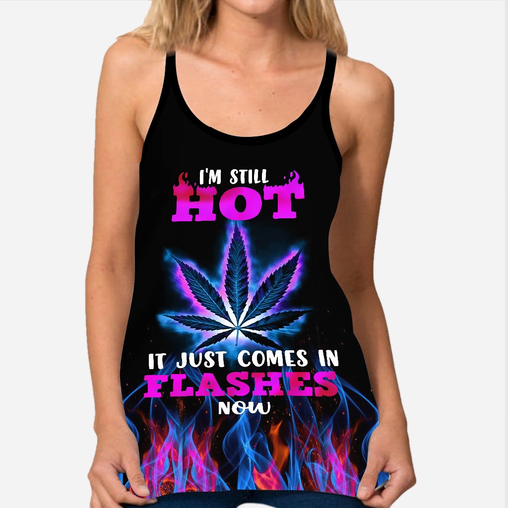 I'm Still Hot - Weed Cross Tank Top and Leggings