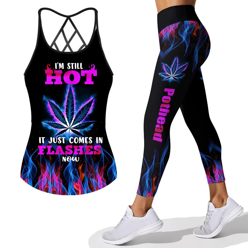 I'm Still Hot - Weed Cross Tank Top and Leggings