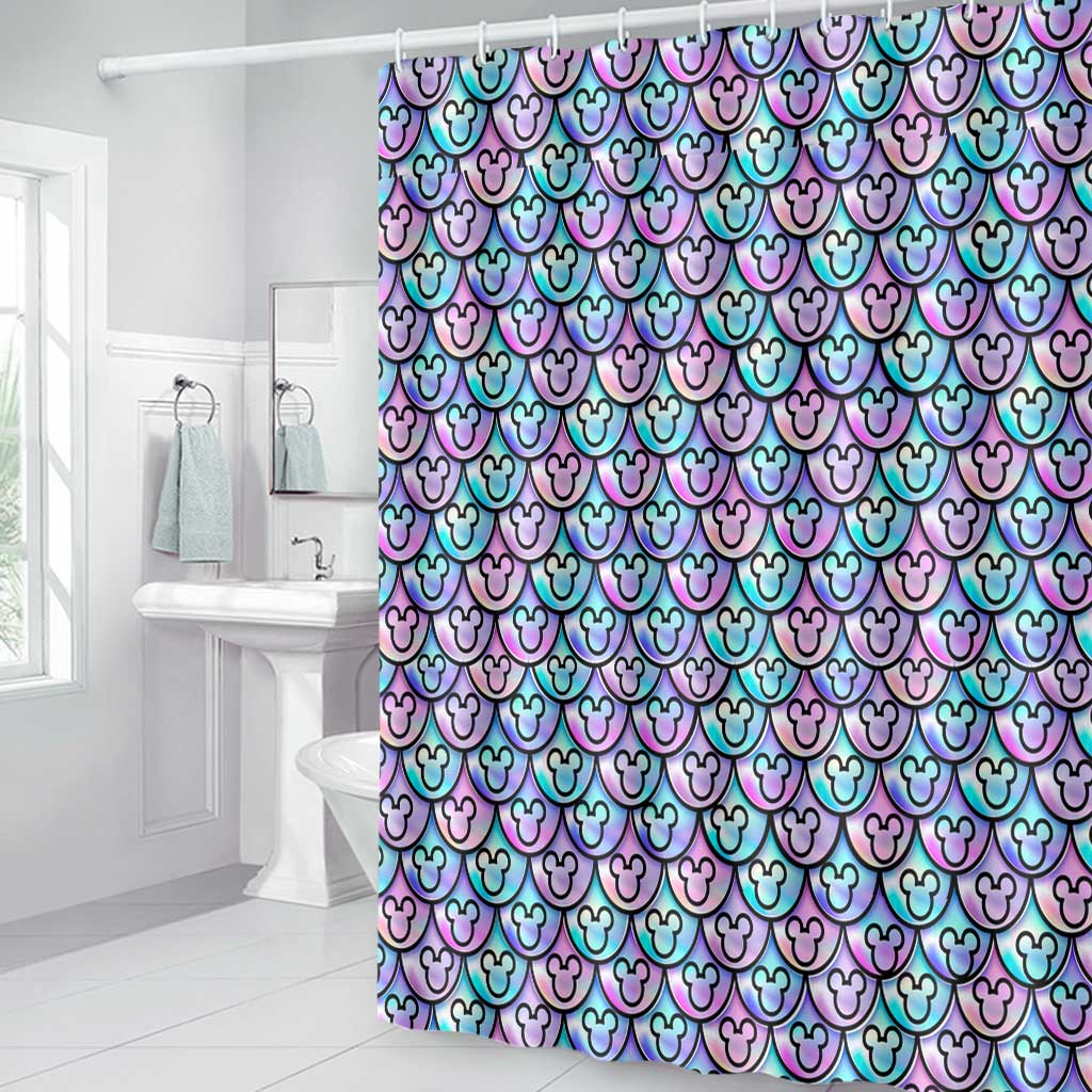 Magical Journey - Mouse Bathroom Curtain & Mats Set