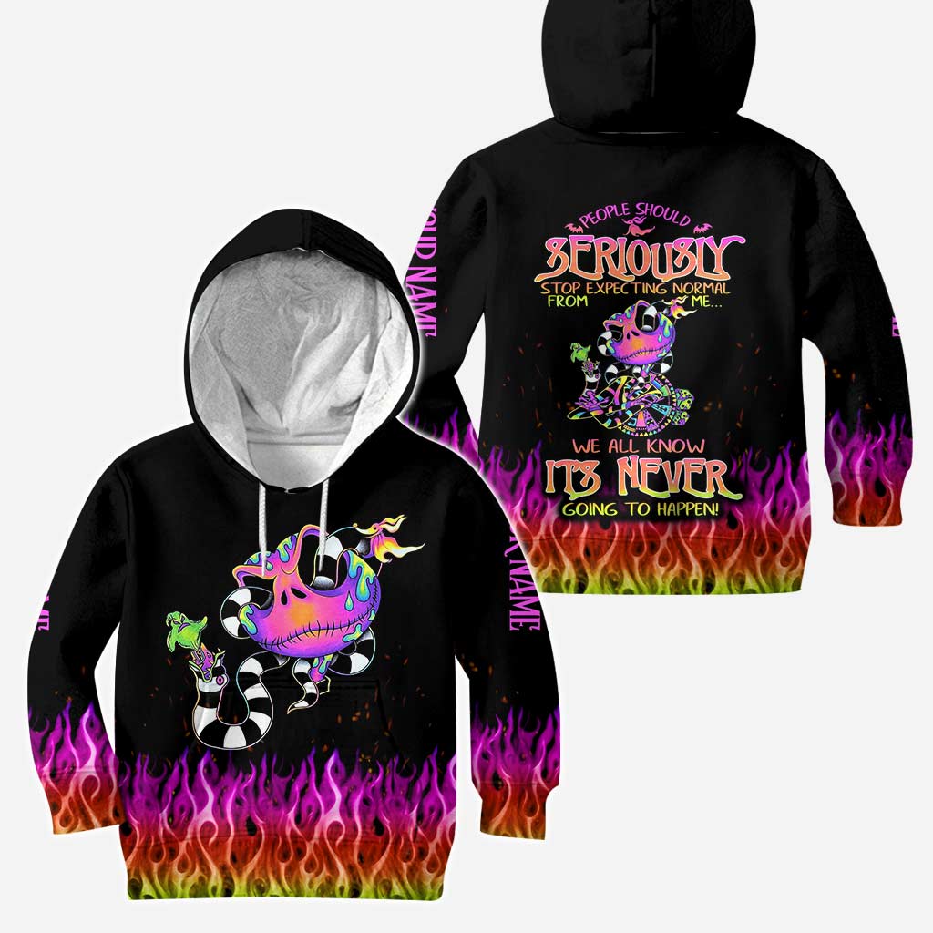 People Should Seriously - Personalized Nightmare Hoodie and Leggings