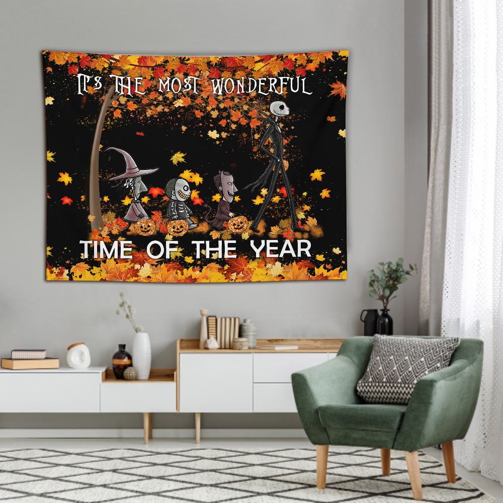 It's The Most Wonderful Time - Nightmare Wall Tapestry