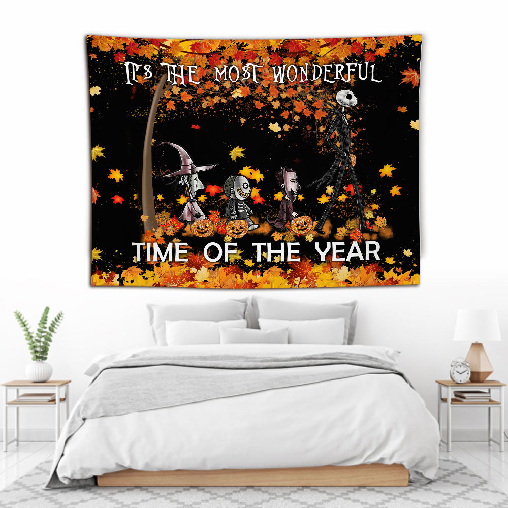 It's The Most Wonderful Time - Nightmare Wall Tapestry