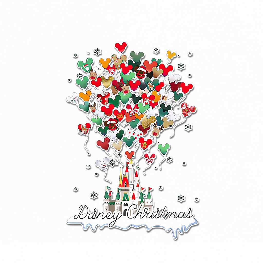 Mouse Ears Christmas - Decal Full