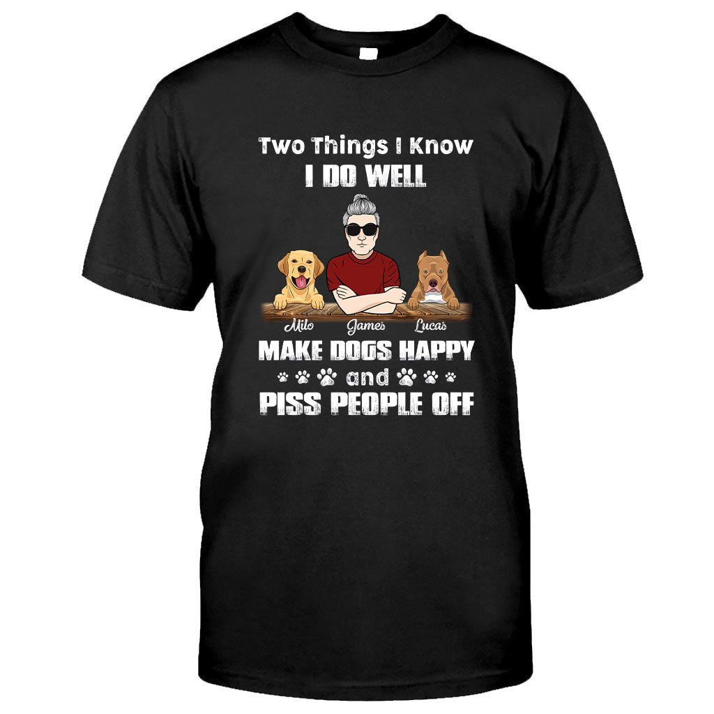 Two Things I Know - Personalized Dog T-shirt and Hoodie