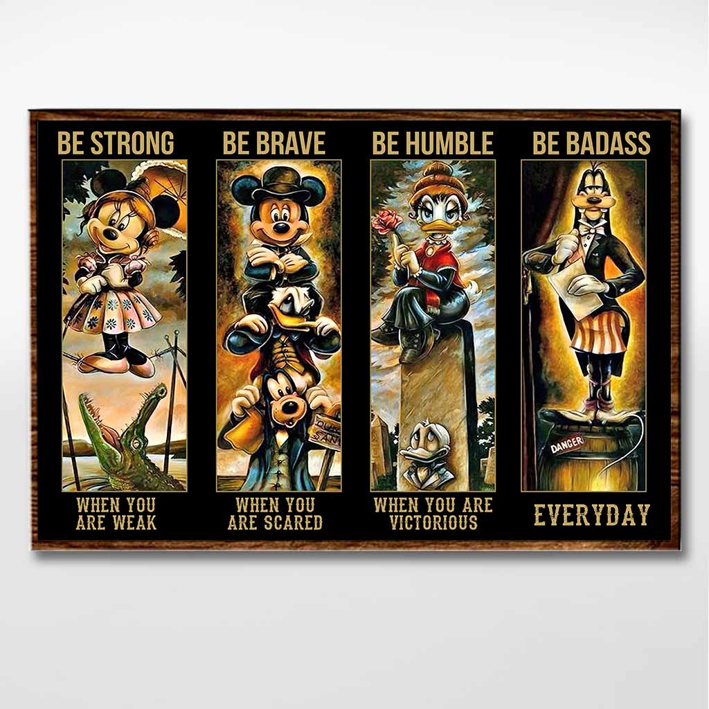 Be Strong When You Are Weak - Mouse Poster