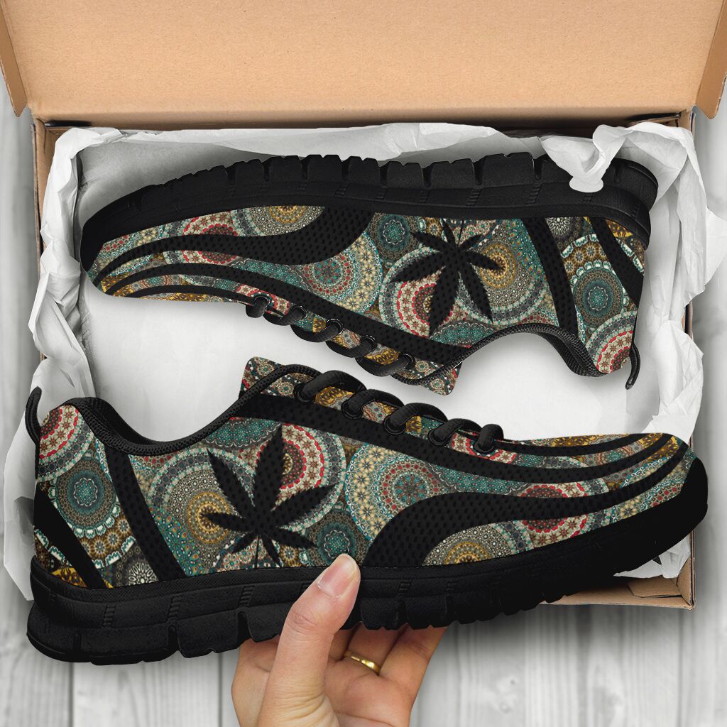 Vintage Mandala - Weed Sneakers 0822