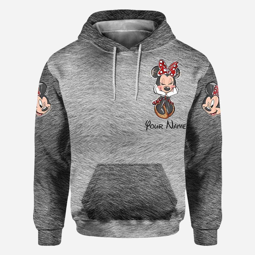 Mouse Ears Together Since - Personalized Couple Mouse All Over T-shirt and Hoodie
