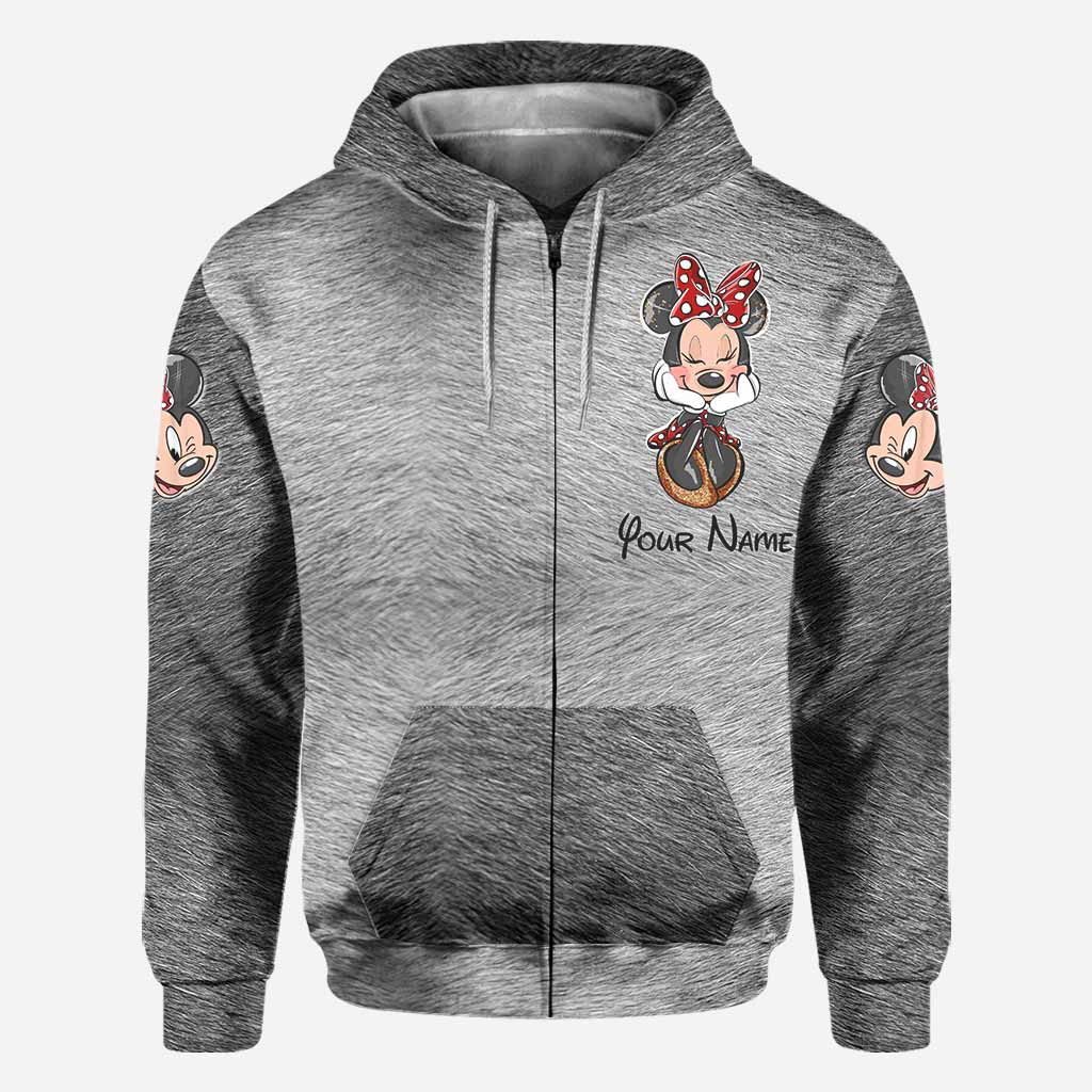Mouse Ears Together Since - Personalized Couple Mouse All Over T-shirt and Hoodie