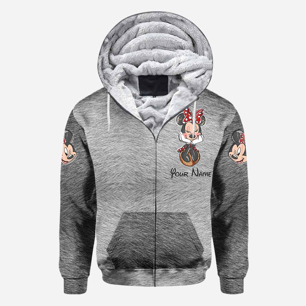 Mouse Ears Together Since - Personalized Couple Mouse All Over T-shirt and Hoodie