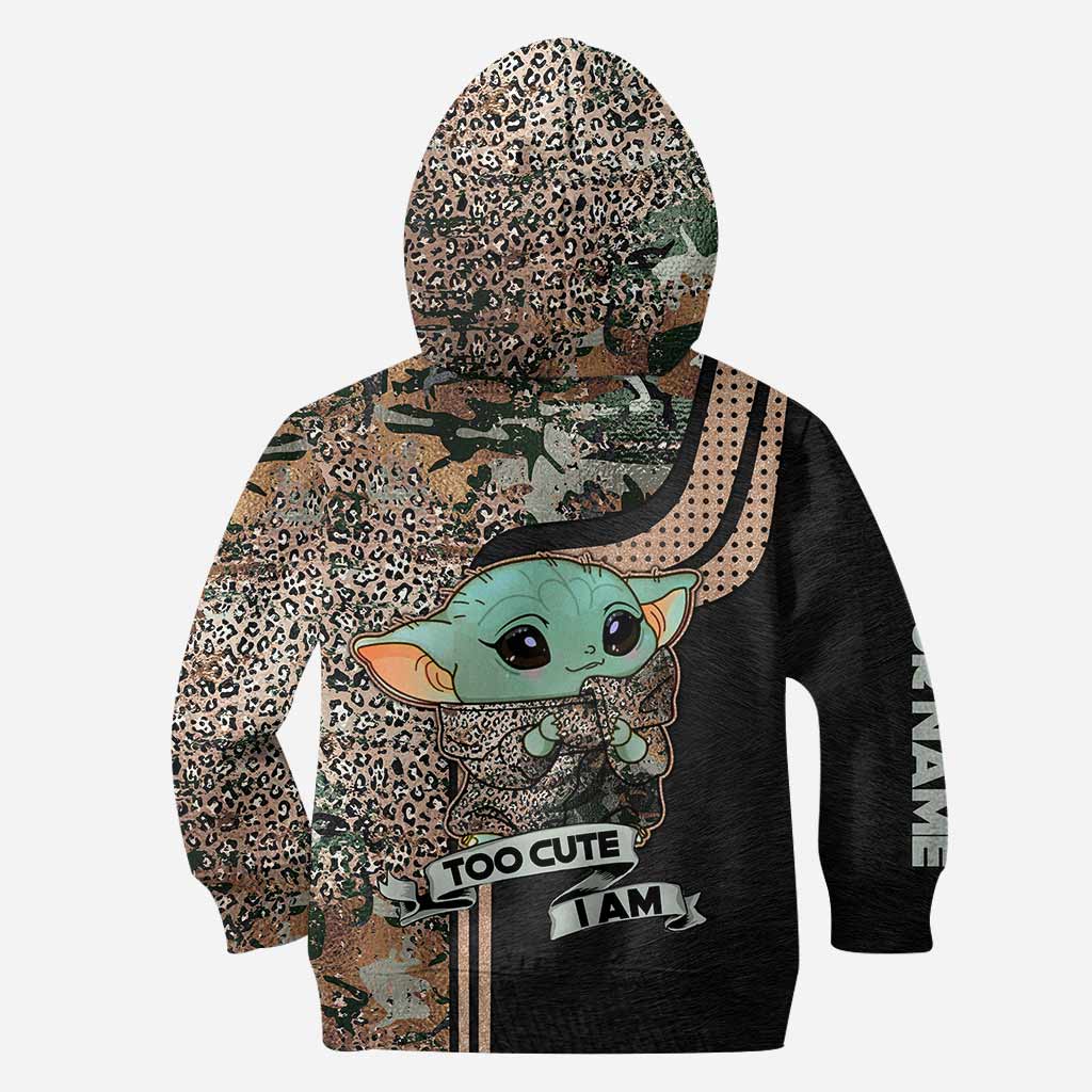 Too Cute I Am - Personalized Hoodie and Leggings