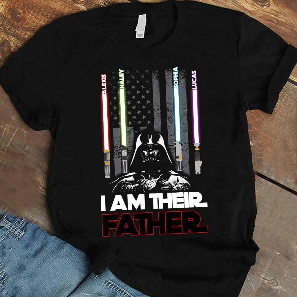 I Am Their Father - Personalized Father's day T-shirt and Hoodie