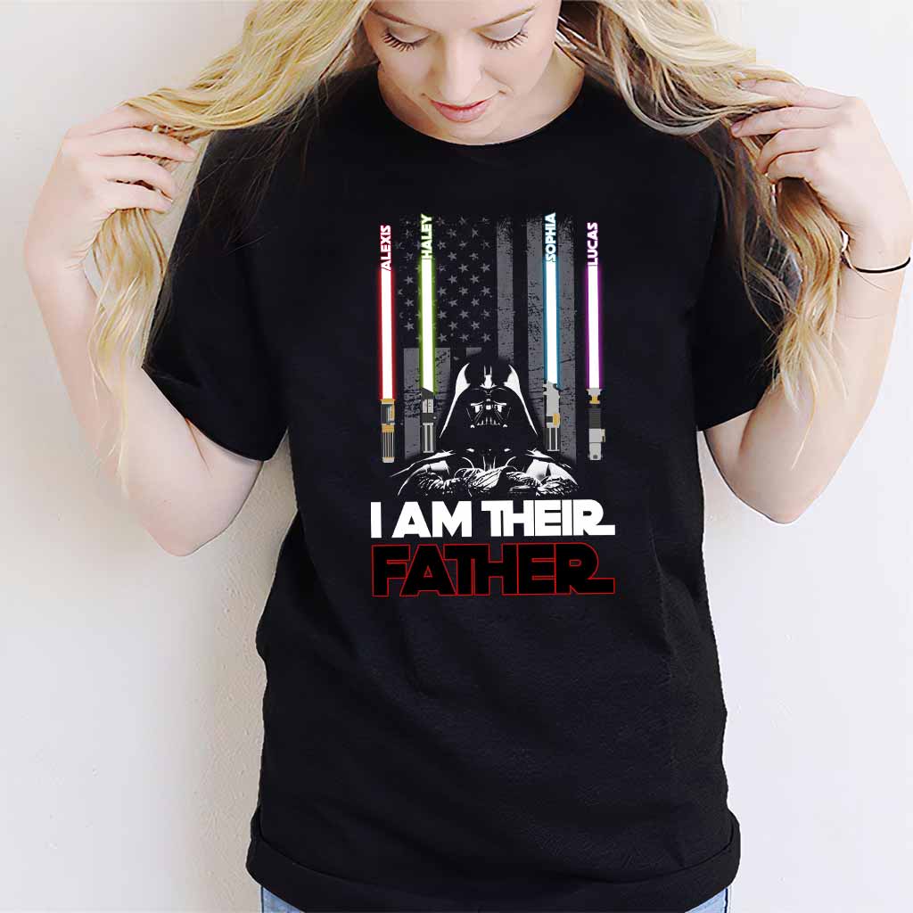 I Am Their Father - Personalized Father's day T-shirt and Hoodie