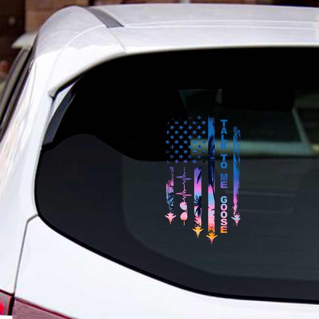 Talk To Me - Independence Day Top Gun Decal Full