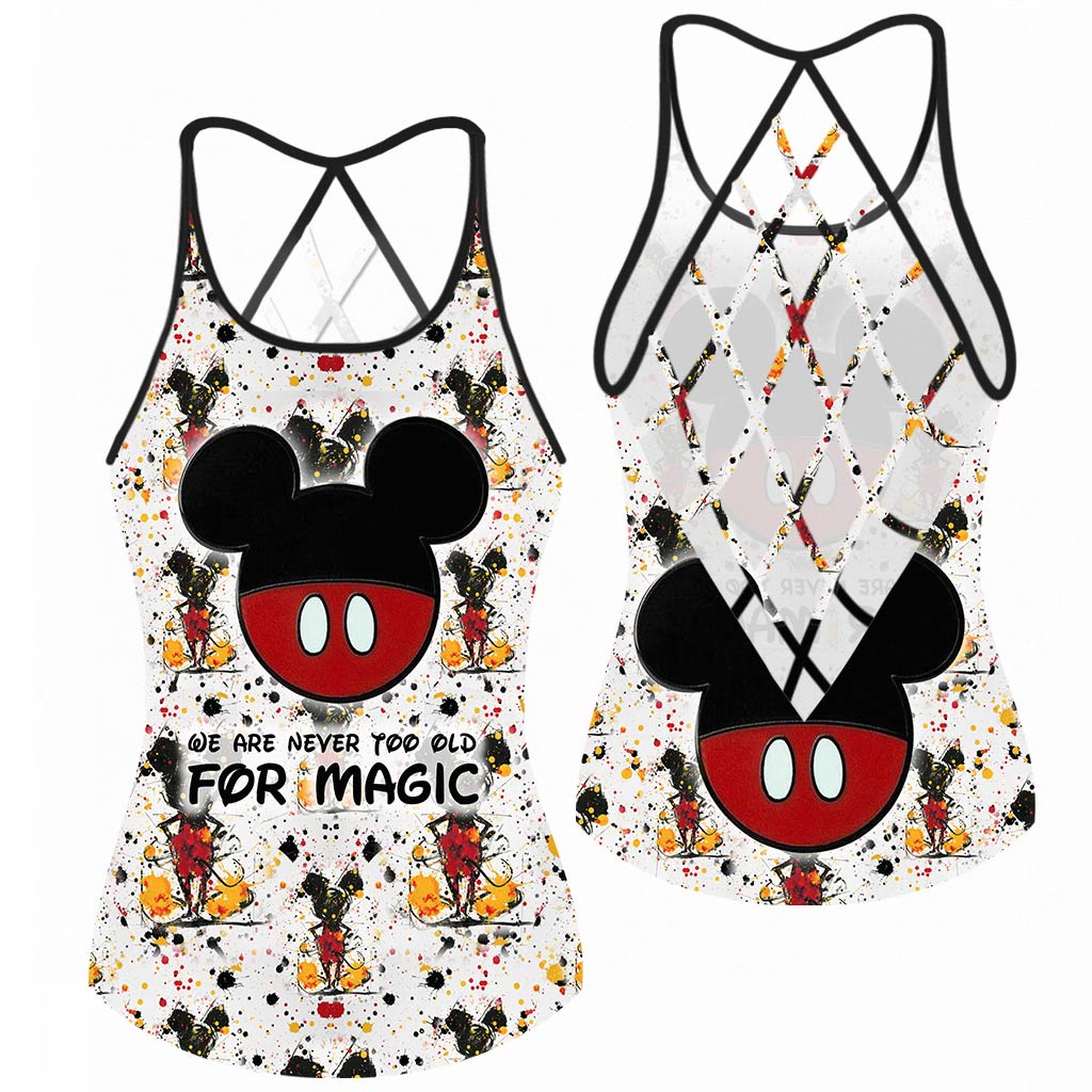 We Are Never Too Old - Mouse Cross Tank Top