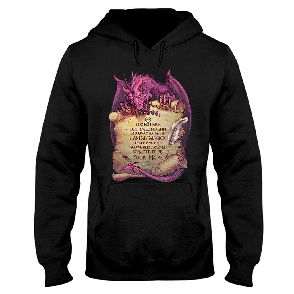 So Mote It Be - Witch Personalized T-shirt And Hoodie