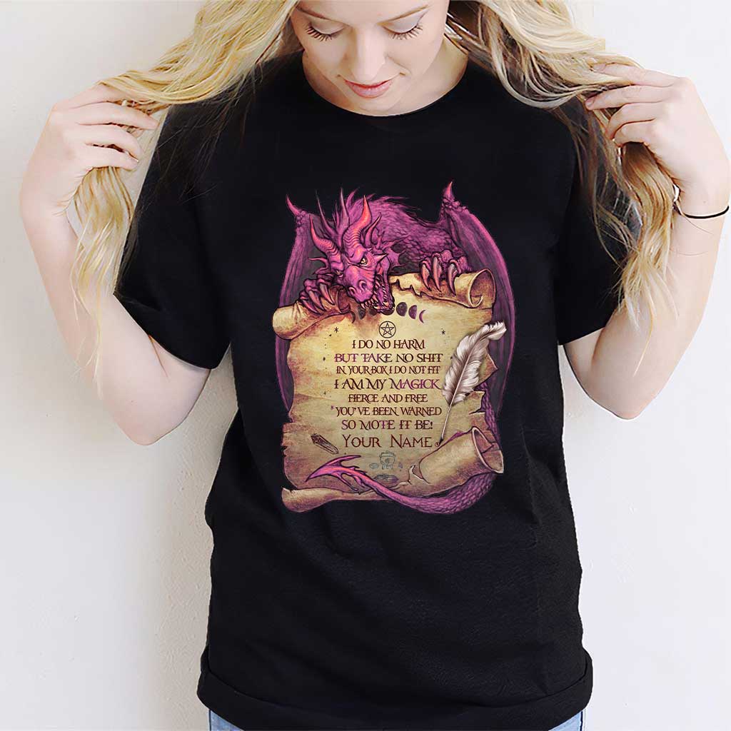 So Mote It Be - Witch Personalized T-shirt And Hoodie