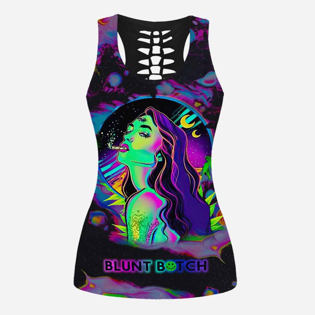 Blunt Bitch - Weed Hollow Tank Top and Women Shorts