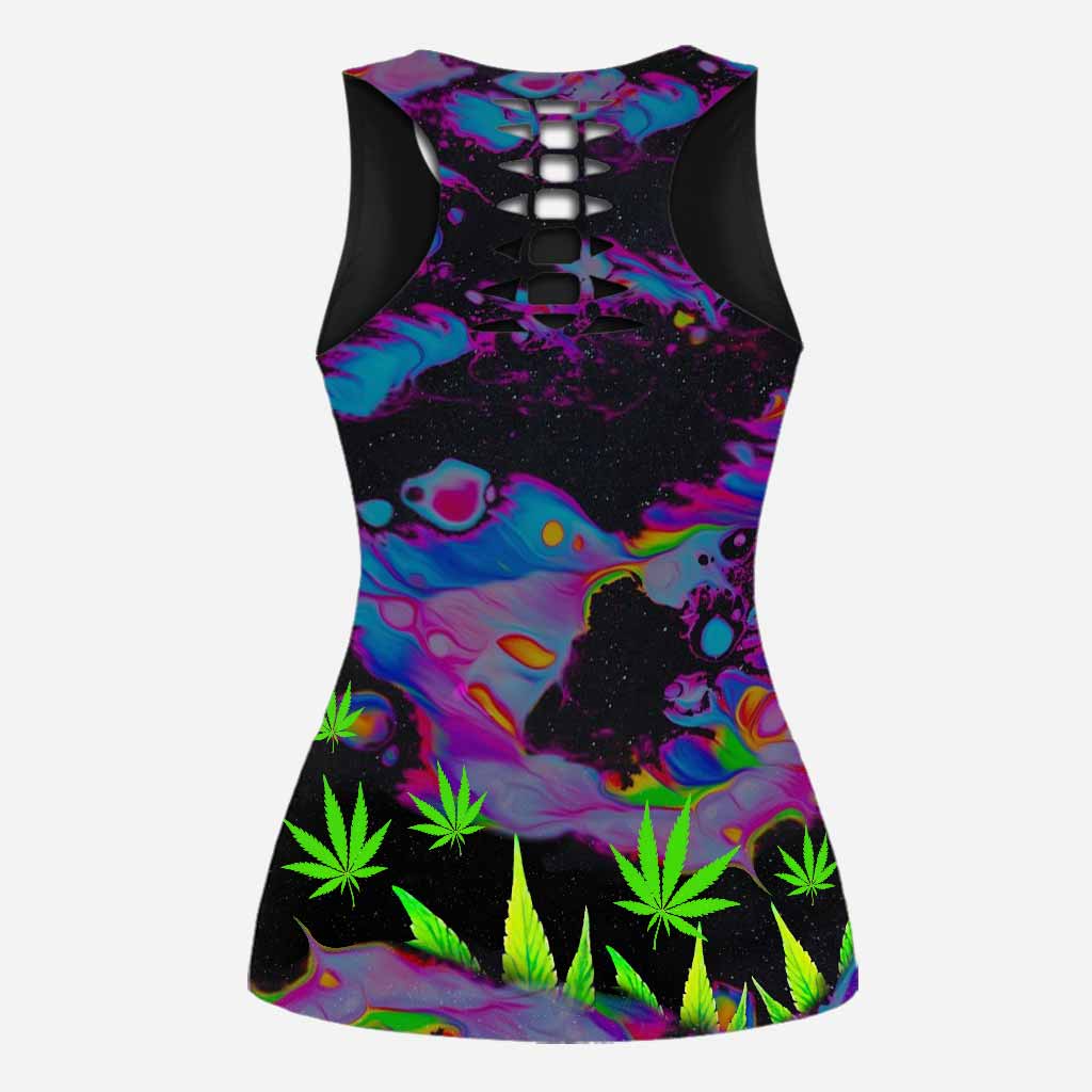 Blunt Bitch - Weed Hollow Tank Top and Women Shorts