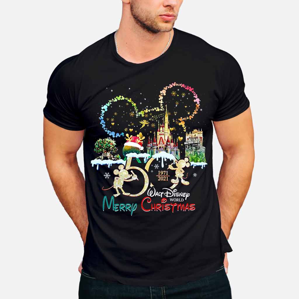 50 Years Of Magic - Christmas Mouse T-shirt and Hoodie