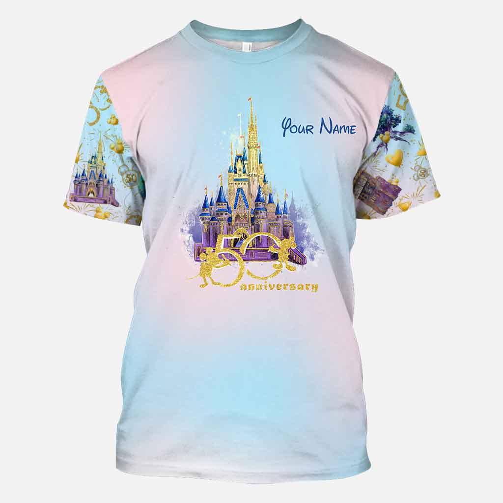 50 Years Of Magics - Personalized Mouse All Over T-shirt and Hoodie