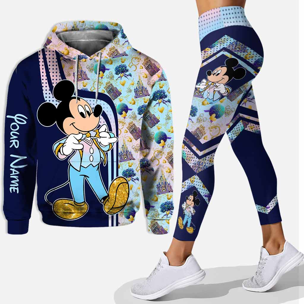 50 Years Of Magics - Personalized Mouse Hoodie and Leggings